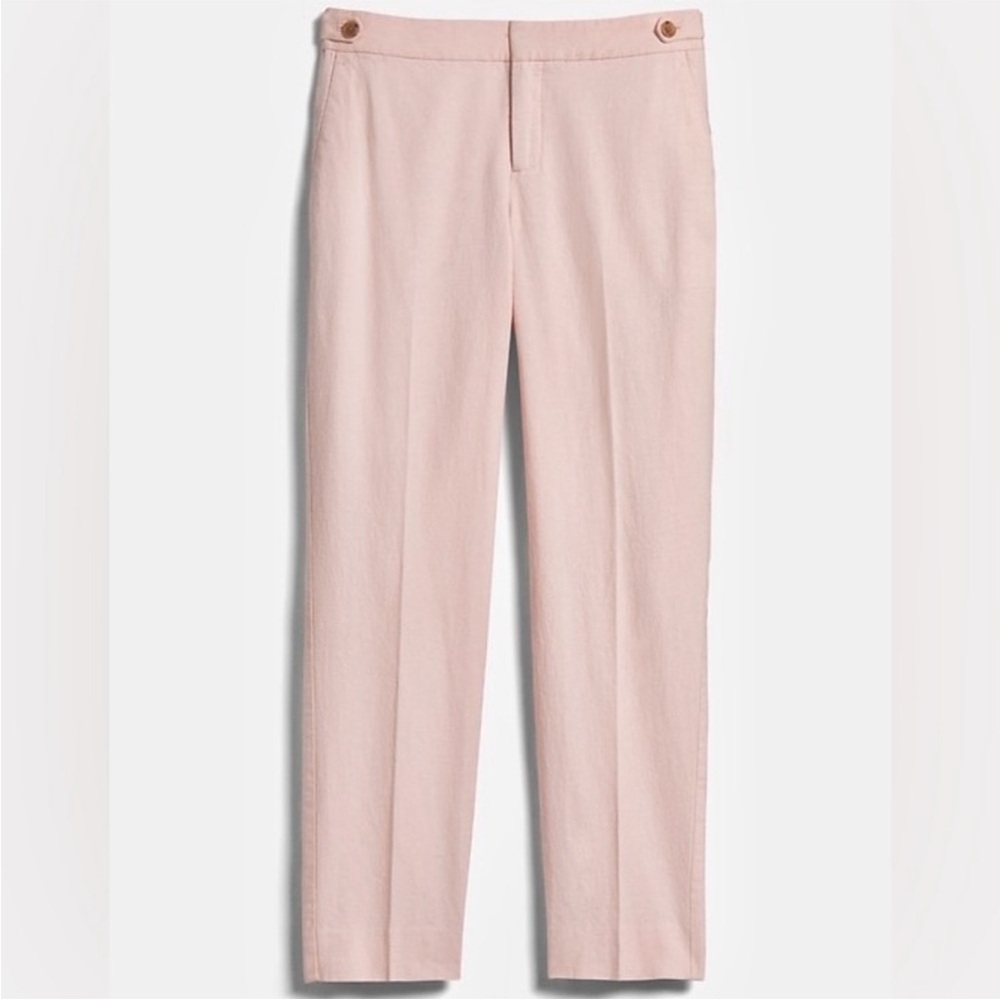 Banana Republic Light Pink Cropped Pants